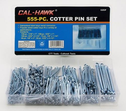 Cal-hawk 555 pc cotter pin set