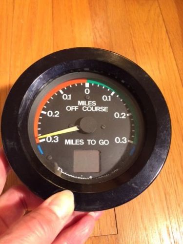 Datamarine loran cdx course/distance indicator miles off course gauge