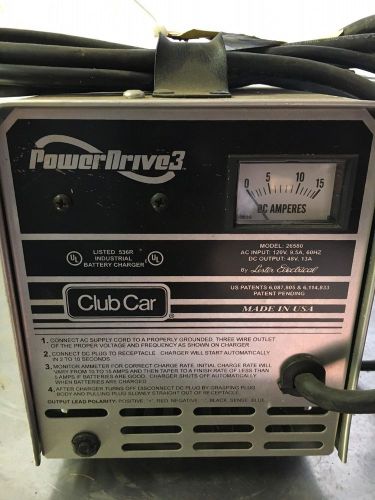 Club car powerdrive 3 48 volt battery charger