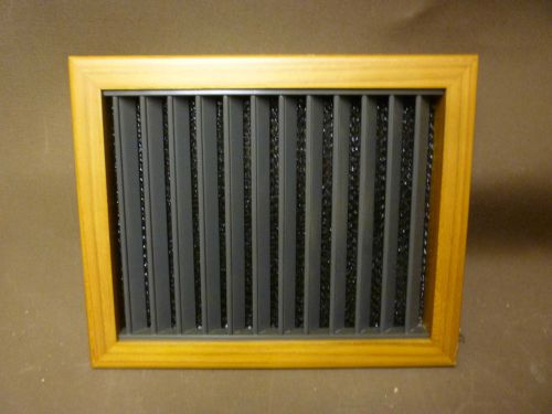 10&#034; x 8&#034; teak ac return air vent