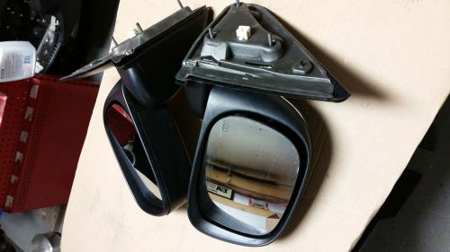 Dodge ram power heat mirrors oem mopar driver passenger foldaway