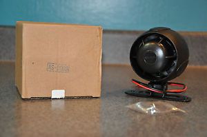 New audiovox prestige as-9903 super loud multi tone mini car alarm siren 120db