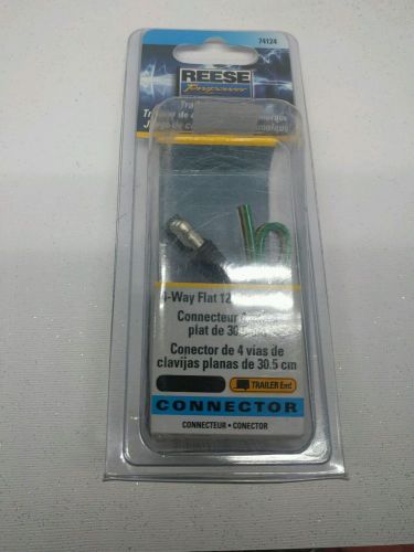 Reese 74124 4 way flat connector - trailer side