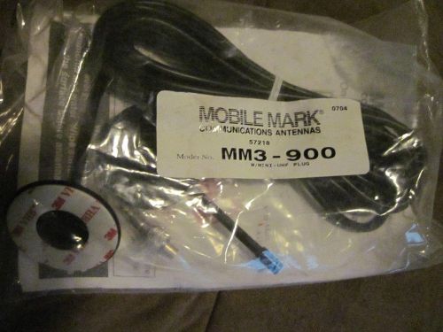 Mobile mark communications antenna mm3-900 with mini vhf plug