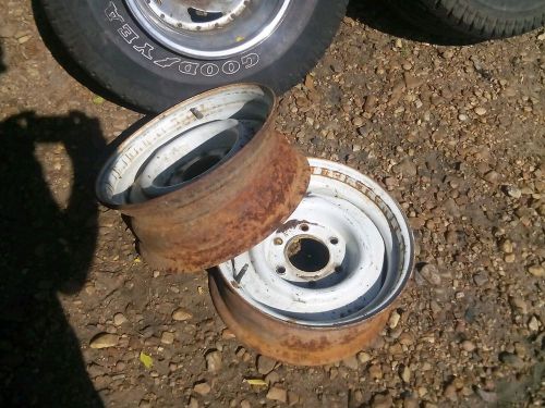 Old  6 hole 15" wheels