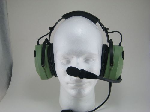 David clark refurbished general aviation headset h10-80  dual volume controls