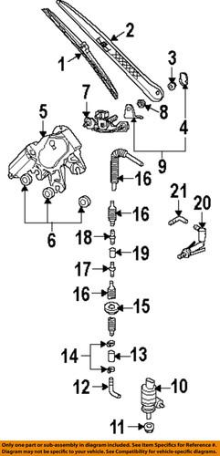 Porsche oem 95562804002 windshield wiper arm/wiper arm