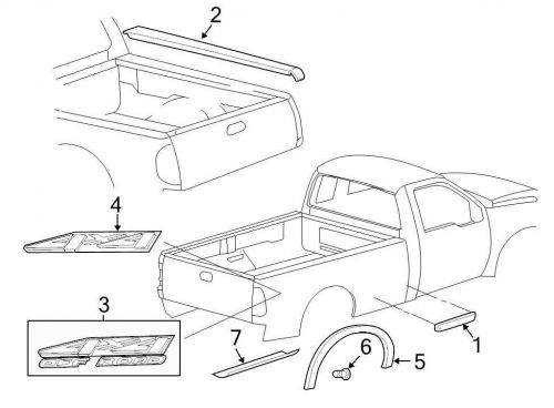 Ford oem exterior decal yc3z9925622aac image 3