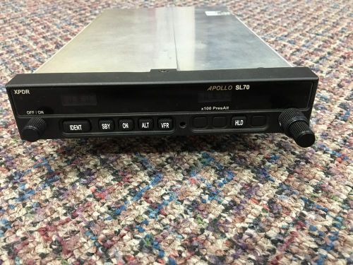 Apollo sl70 mode c transponder