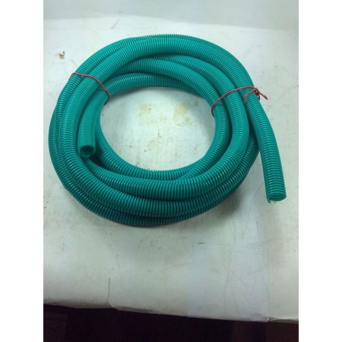 1/4" x 20' teal split loom tubing wire &amp; hose cover convoluted audio, video