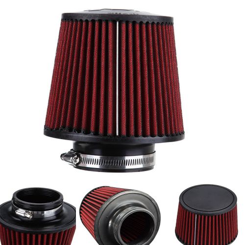 3&#034; 76mm x 160mm height car high flow tapered cone cold air intake filter cleaner