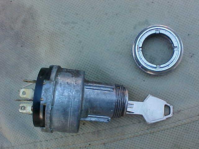 1966 dodge coronet  charger polara 440  keyed ignition switch and bezel 