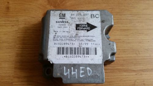 Opel | vauxhall | astra | 1999 | airbag module | code 09229037bc