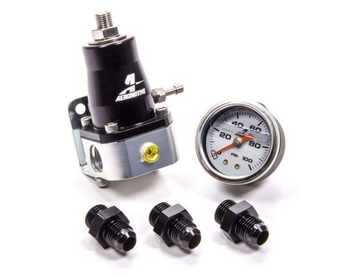 Aeromotive 30-70 psi efi bypass inline fuel pressure regulator p/n 13130