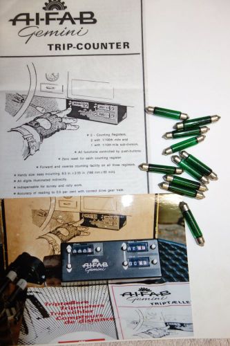 Aifab gemini manual and 10 pc. bulbs