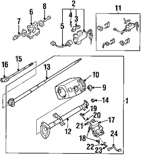 Nissan d87003s526 genuine oem lock