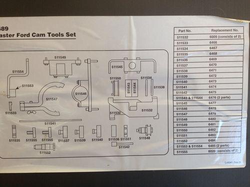 OTC 6489 Ford Cam Positioning Master Tool Set , US $275.00, image 2