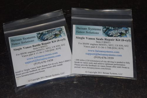 Beisan systems vanos rattle and seal kits bmw m50tu, m52, us s50, s52