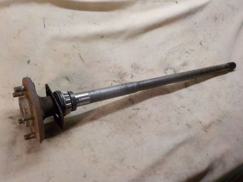 87-89 jeep wrangler dana 35 drivers left rear axle shaft non c-clip