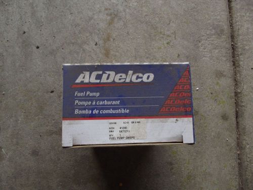 Ac delco fuel pump-1974 chevrolet corvette