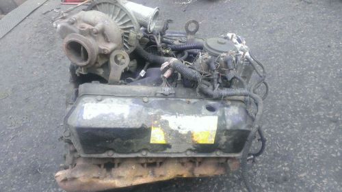 Ford 7.3 powerstroke running engine fairly complete