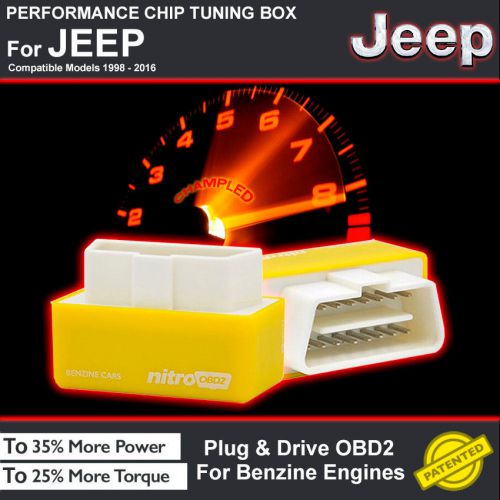 Power box car auto chip tuning ecu remapping remap performance upgrade for jeep