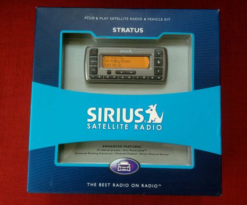 New sirius xm stratus (sv3-tk1r) sirius satellite radio &amp; vehicle kit