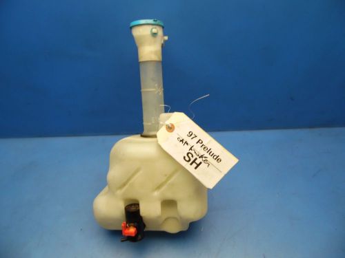 97-01 prelude oem windshield washer reservoir tank bottle container &amp; motor flaw