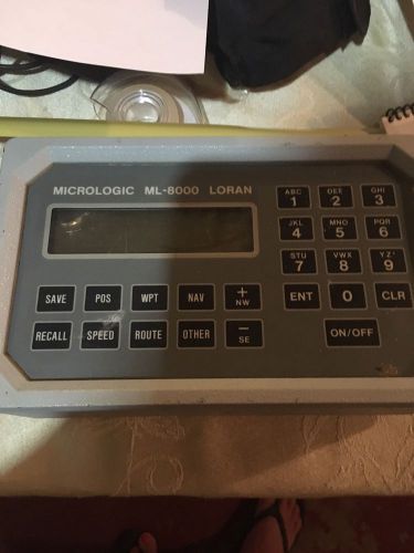 Micrologic ml-8000 loran navigator