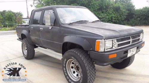 Fender flares wheel arch for toyota hilux ln65 4 door made from sheet metal 1/32