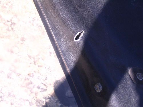 Original jeep cj7 whitco soft top frame with full soft top &amp; doors black