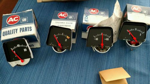 1969 70 nos gm original chevy nova speed center gauges speed 12 bolt copo motion