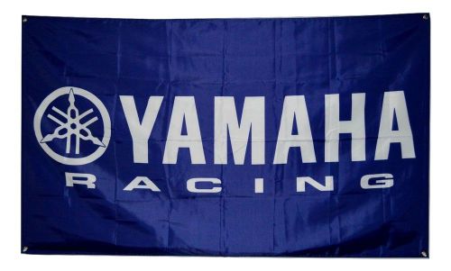 Yamaha racing flag 3x5 banner poster r1 r6 motorycle