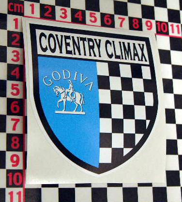 Coventry climax decal hillman imp davrian clan crusader lotus - more in shop!
