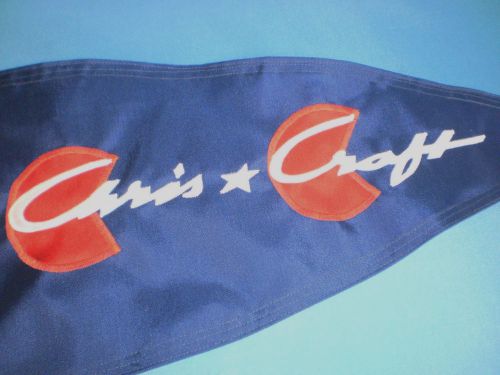 Chris craft blue post war replica flag