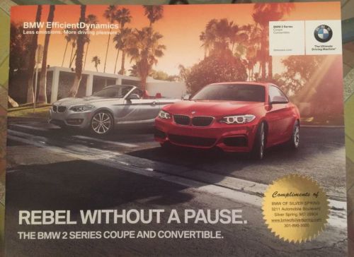 2016 bmw rebel without a pause 2 series coupe and convertible brochure