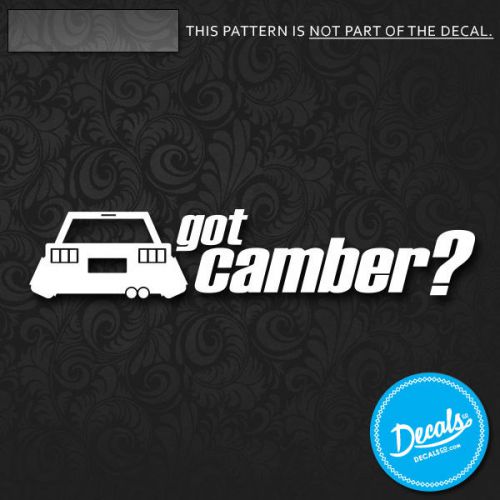 New got camber ? vinyl decals stickers (6") euro jdm stance