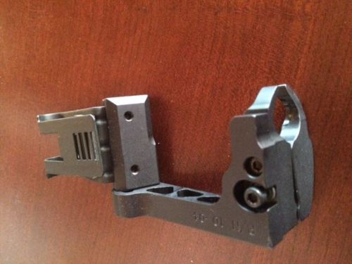 Blend mount rear view radar detector