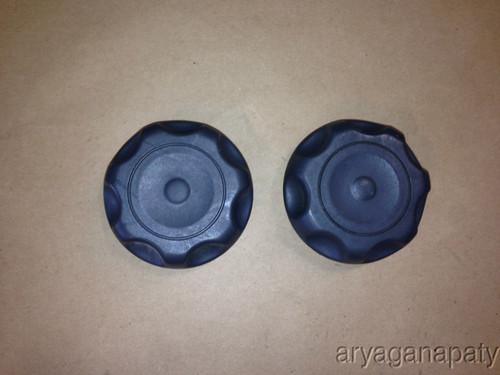 99-00 honda civic oem front left driver side seat control knobs handles gray x2 