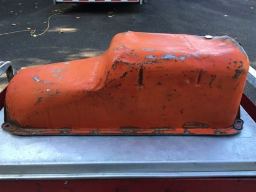 1963 1964 1965 1966 1967 327 corvette 6 quart oil pan with baffle, no trap door