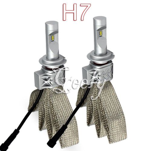 Auto h7 led headlight bulb conversion kit 80w 8000lm fit for audi bmw buick ford
