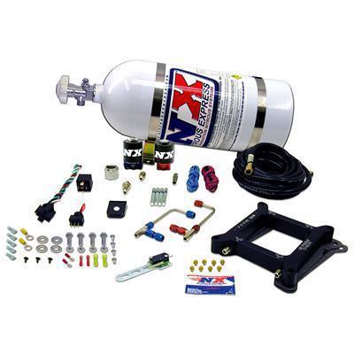 Nitrous express gemini twin stage 6 plate nitrous system 60040-10