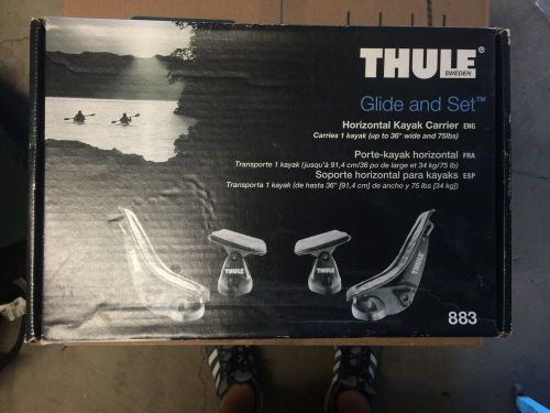 Thule glide and set 883 kayak rack brand new