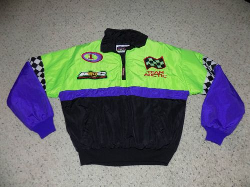 Cool men s arcticwear team arctic snowmobile colorful stitched pull over jacket