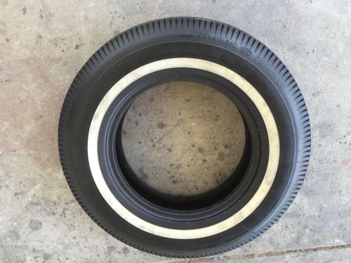 1962 corvette 6:70-15 bf goodrich silvertown thin whitewall tire, great spare