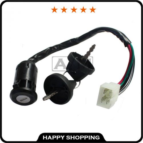 Key ignition switch for e-ton atv all 2 &amp; 4 stroke 50cc 70cc 90cc eton 650720