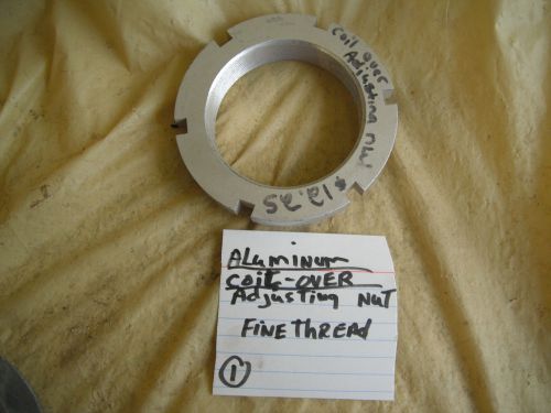 Alum coil over shock adjusting nut fine thread" for 2" shock