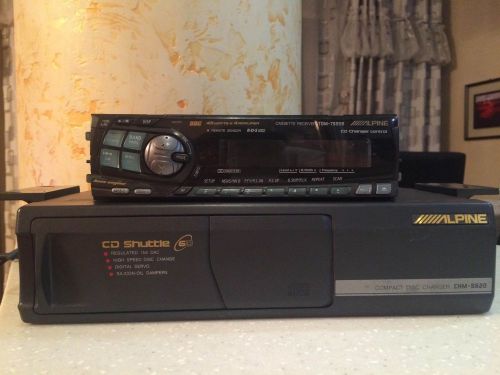 Alpine chm-s630 cd-changer with tdm-7585 control unit player