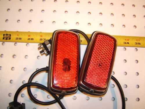 Mercedes w109,108,111,113 sl rear fender us lighted type side 1 set of 2 lights