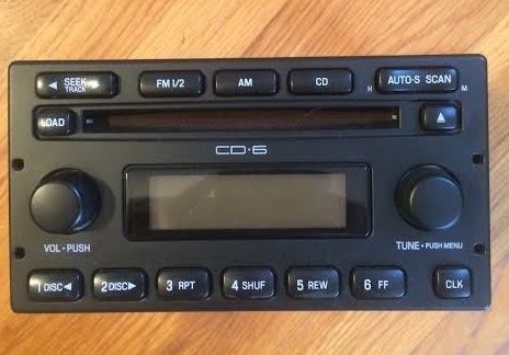 Ford 6-cd changer radio (fits in multiple models)